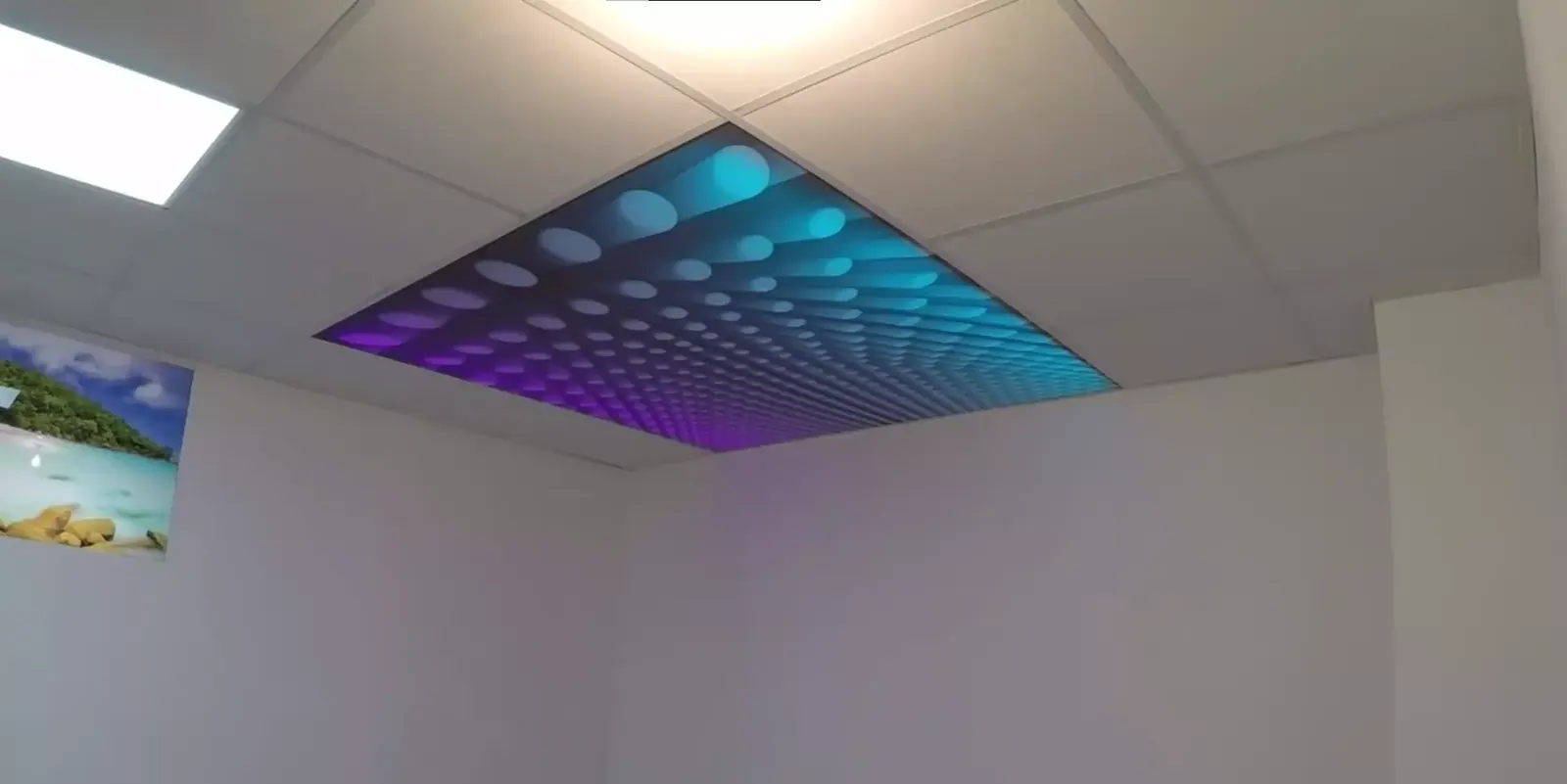 3D натяжной потолок для офиса — Миасс, Пролетарская, 4, фото 1
